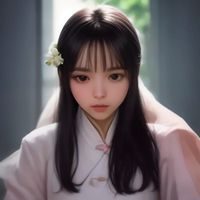 美知广子主编刘清，一位专注认真的年轻女性编辑，短发，戴眼镜，在明亮的办公室内微笑看向镜头，背景是书架和植物
